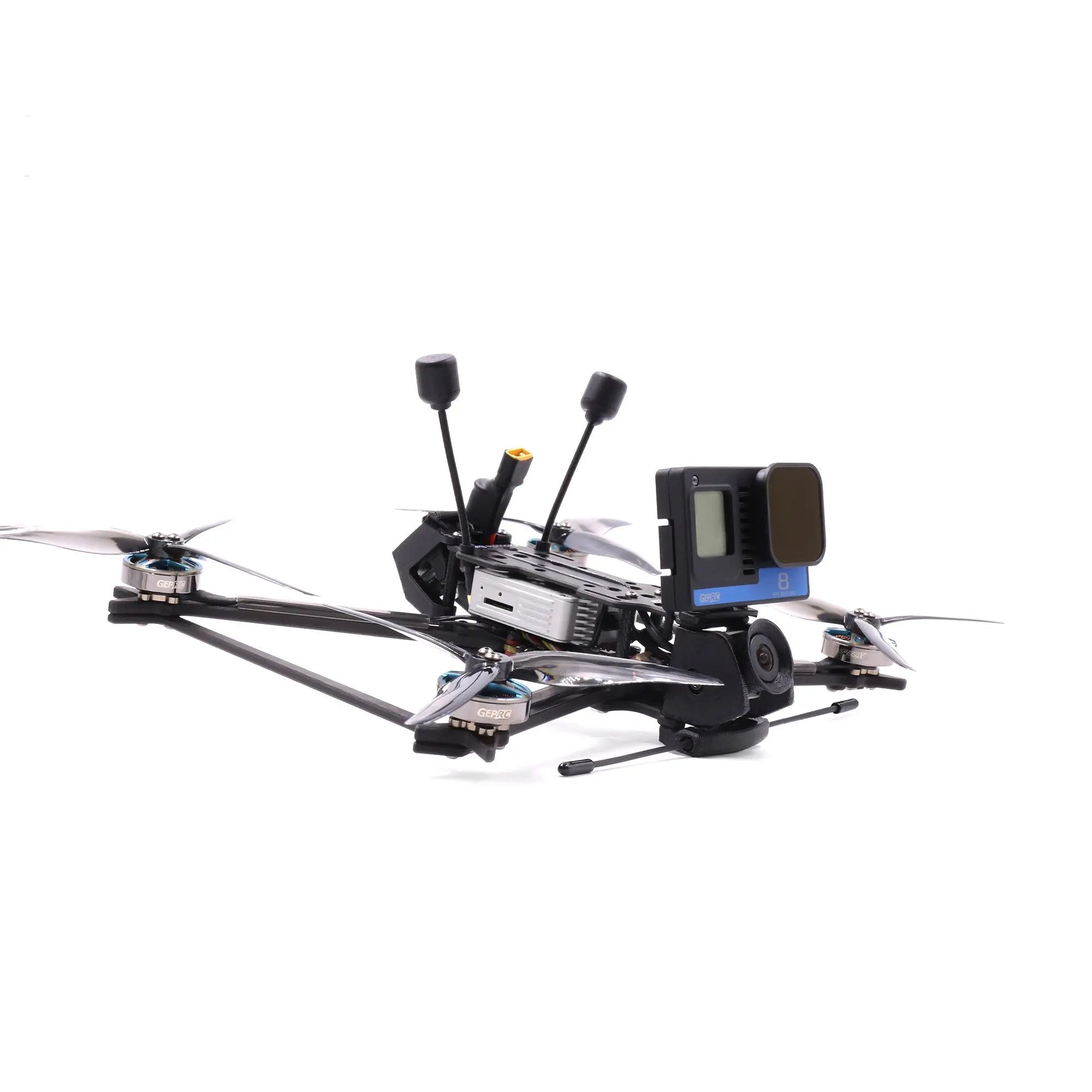 GEPRC Crocodile5 Baby FPV Drone, the latest GEP F722 AIO FC, which has fast operation speed and higher compatibil