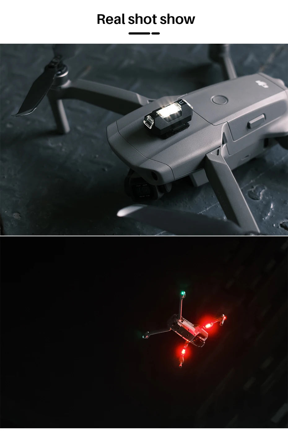 Ulanzi DR-02 mini strobe light is designed to prevent drones from