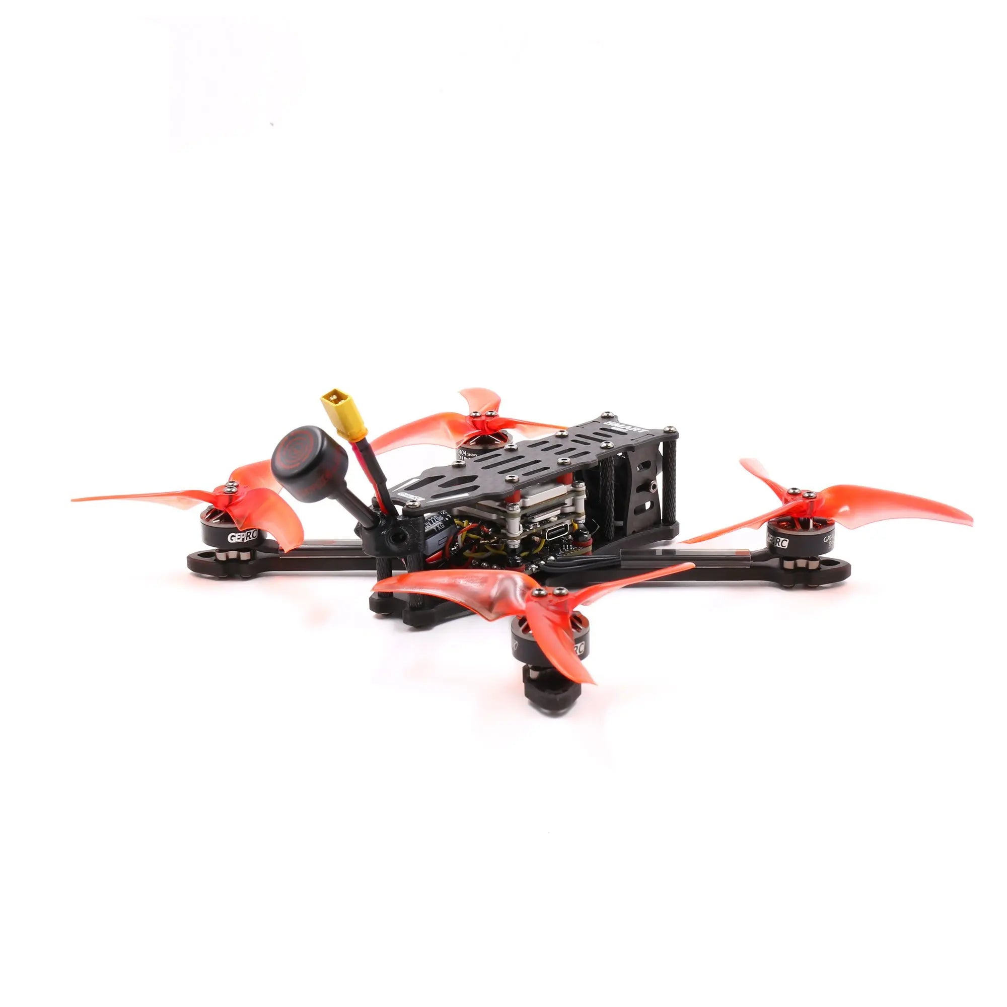 GEPRC SMART 35 FPV Drone, Using the mainstream F411 AIO flight system, the electronic system runs more stab