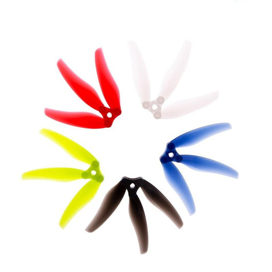 10Pairs GEMFAN Floppy Proppy F5135 F6030 5.1/ 6inch Foldable 3-Blade Propeller - for FPV Freestyle Long Range 4/6S 5/6inch Drones
