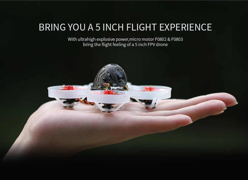 T-motor F0802 KV25000 Micro Motor - 1.81g Brushless Motor For FPV Freestyle 65-85mm Micro Racing Whoop 13 T-motor F0802 KV25