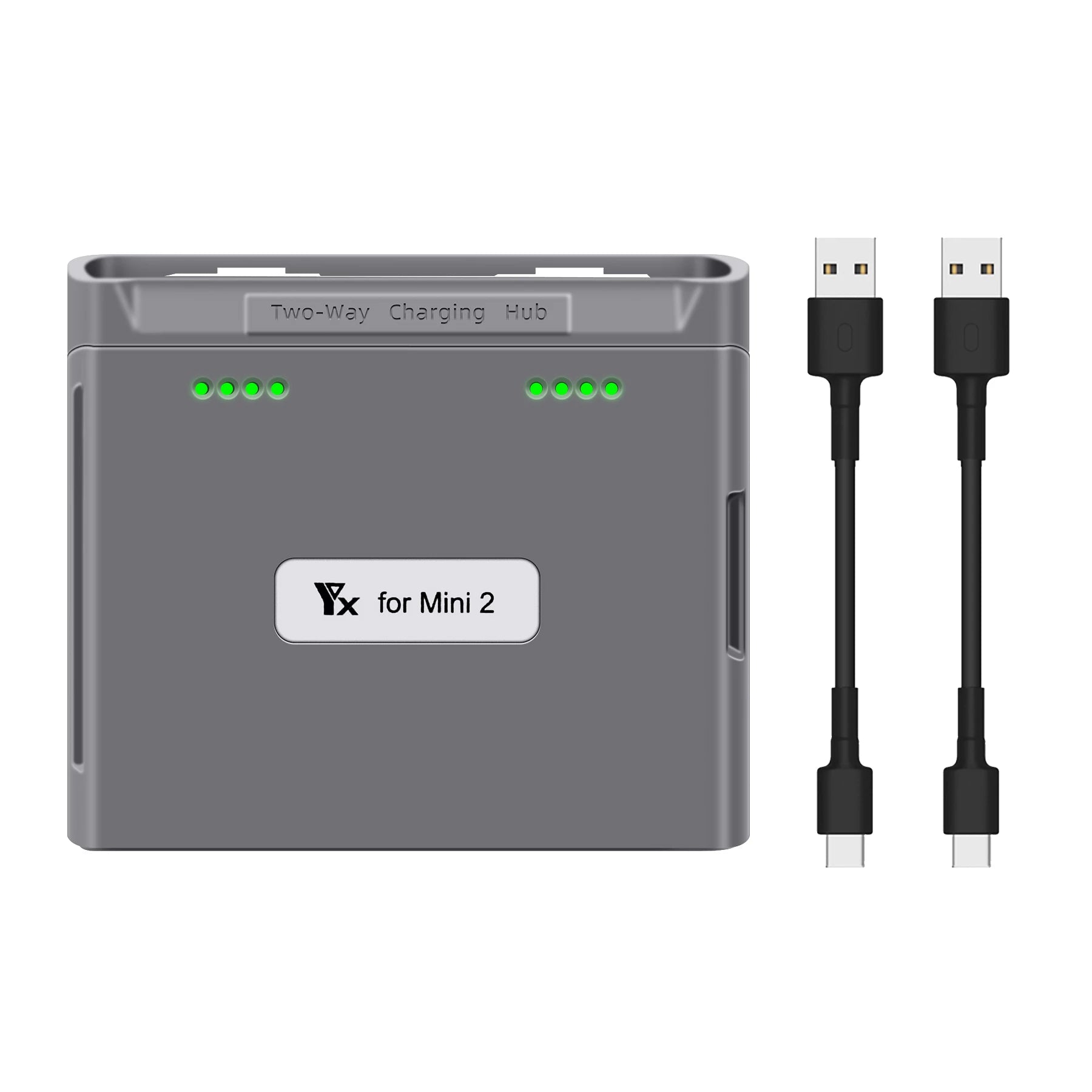 Mini 2/Mini SE Battery Charger Two Way Charging Hub Drone Batteries USB Charger for DJI Mini 2/Mini SE Accessories Modular Battery 19 Two-Wzy Charging Hub for Mini