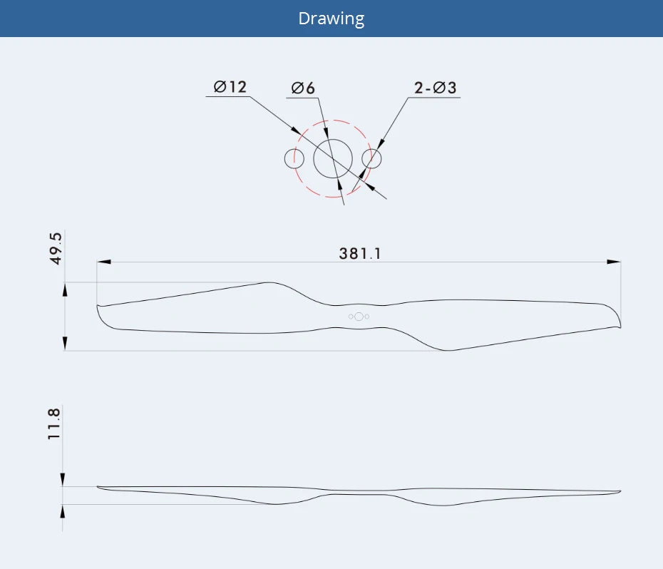 T-motor Multirotor Carbon Fiber SPECIFICATIONS Brand Name : T