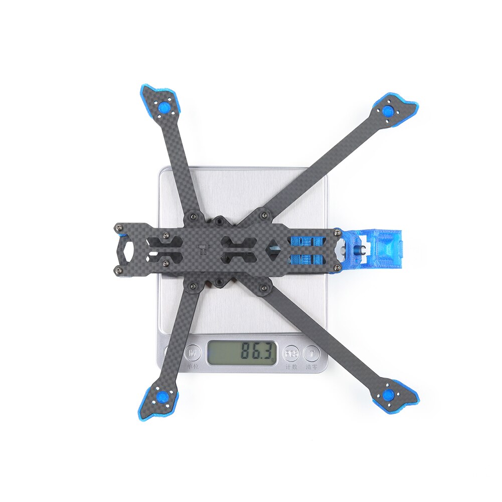 iFlight Chimera5 DC 219mm 5inch LR Frame Kit with 4mm arm compatible with Nazgul 5030 prop for FPV