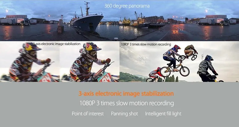 S6 Drone, 360 degree panorama electranic irage stab lization C8CP times 