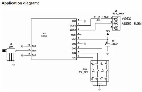 Boscam RX5800 RX5808 Receiver -5.8G 5.8Ghz 8 Channels Wireless AV Audio Video Receiver for FPV Drone Airplane Helicopter 11 aeProduct.getSubject()