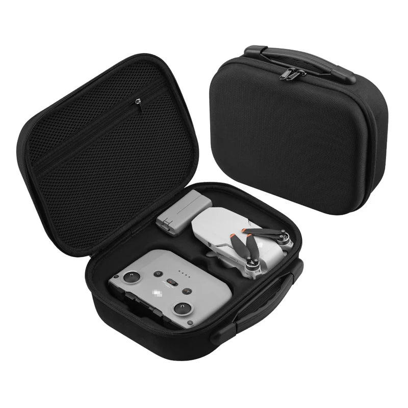 Storage Bag Carrying Case for DJI Mavic Mini 1/SE/Mini 2 Drone Remote Controller Waterproof Protector Portable Hardshell Handbag 27 bag: Durable and anti scratches, PU leather bag: waterproof . bag: