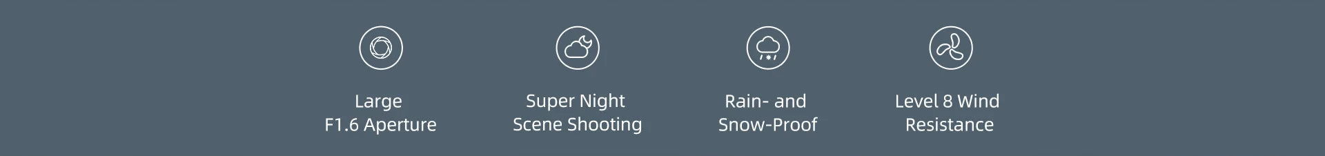 FIMI X8SE 2022 Drone, Large Super Night Rain- and Level 8 Wind F1.6 Aperture Scene Shooting Snow-