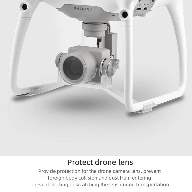 For DJI Phantom 4 PRO Gimbal Camera Lens Protection Cover Gimbal Lock Holder for DJI Phantom 4 Pro Drone Accessories 10 PhANTOM Protect drone lens Provide protection for the drone camera lens, prevent foreign body collision and