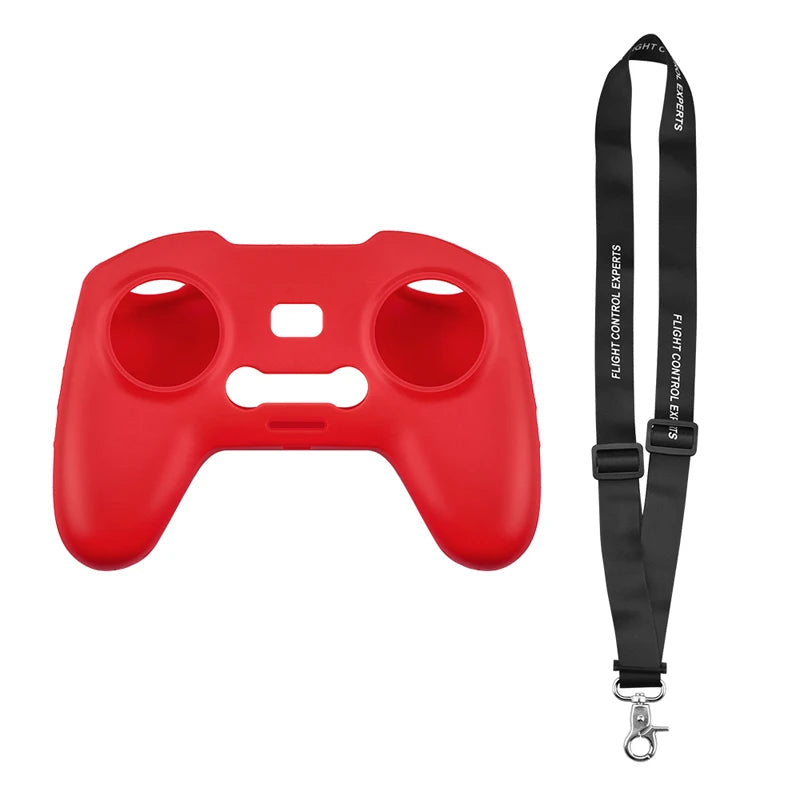 Silicone Cover for DJI FPV Combo/Avata - Remote Controller Protetcive Case Skin Anti-Lost Lanyard for DJI FPV RC Accessories 26 Silicone Cover for DJI FPV Combo/Avata, High-quality safety lanyard, comfortable to wear, firm and durable, and safer to