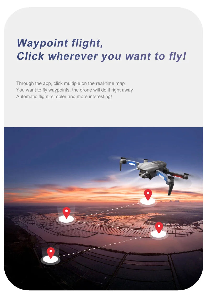 F9 drone obstacle avoidance brushless motor profesional GPS 6k camera drone 21 F9 drone, the drone will do it right away automatic flight; simpler and more interesting