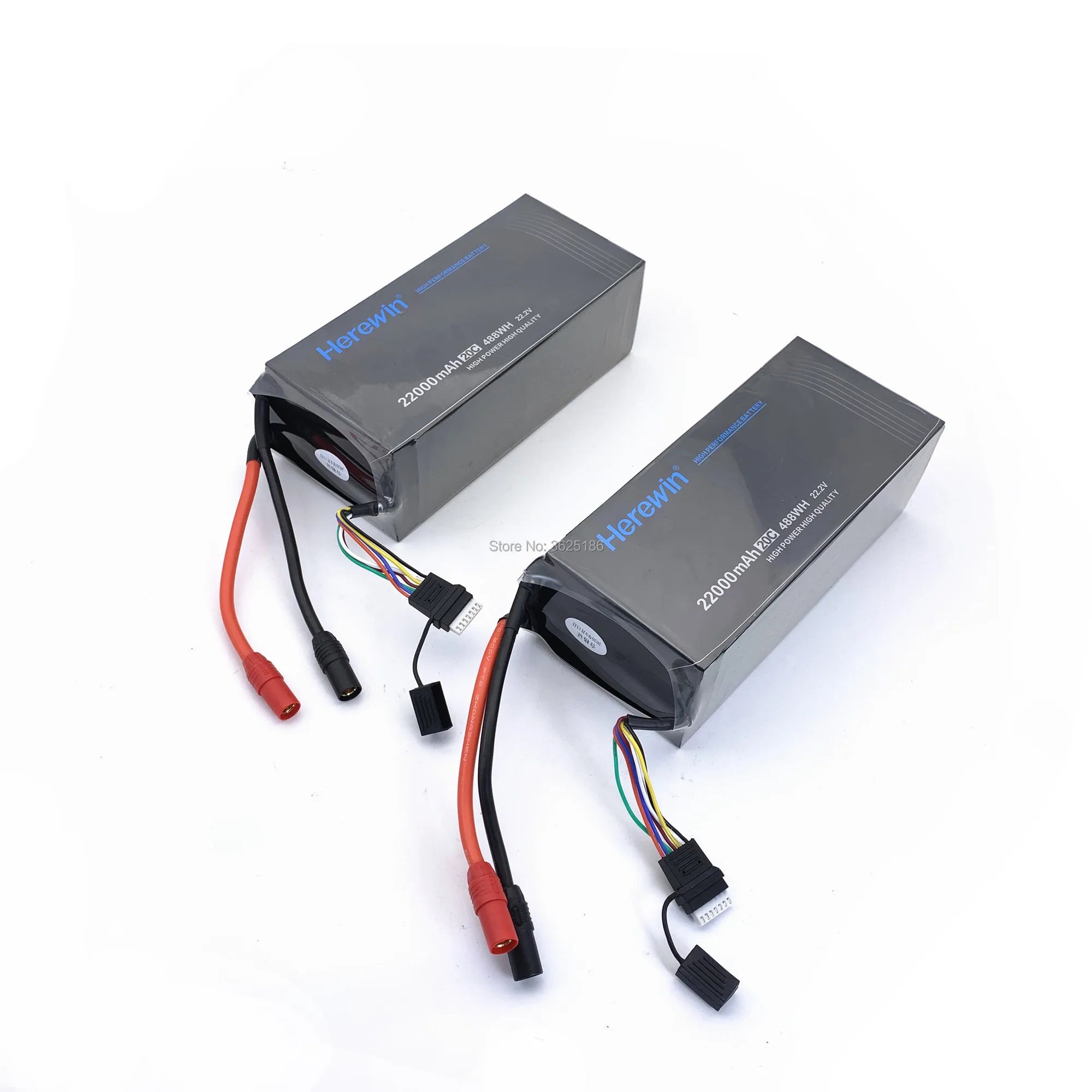 Herewin 6s 22000mah 22.2v 20C Agriculture Drone Battery - shaft battery Agricultural plant protection UAV battery portable battery 27 Herewin 6s 22000mah 22.2v 20C Agriculture Drone Battery, Store No: 362518 Herewin 222v 'Highpower High Quality 488