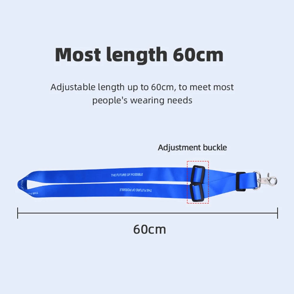 Remote Control Holder Strap for DJI AIR 2S Mini 2 Mavic Air 2 Drones Neck Lanyard Safety Belt Sling Camera Drones Accessories 26 most length 6Ocm Adjustable length up to 60cm, to meet most people