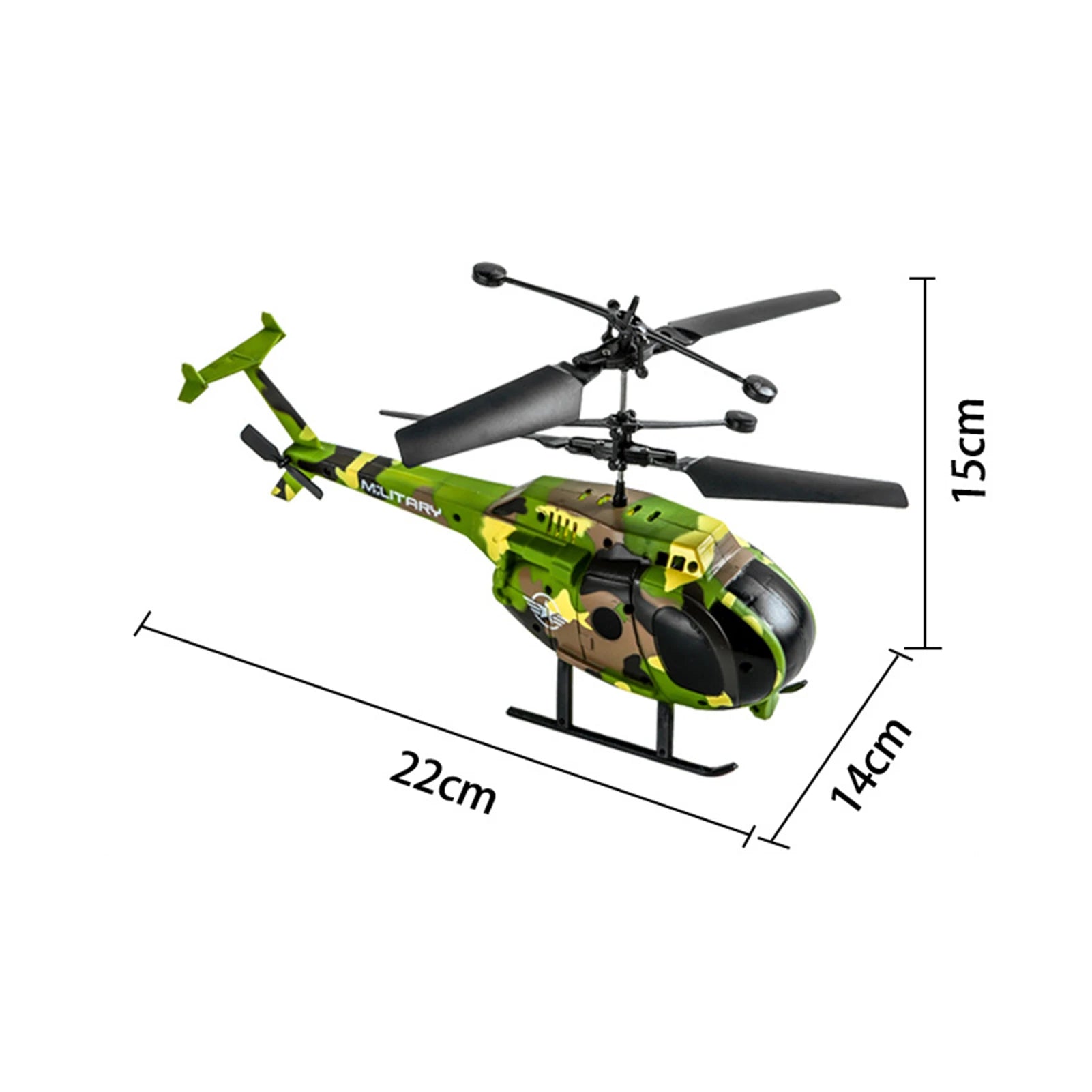 C135 RC Helicopter, the toy aircraft is with exquisite paint and bright color, which has fine craftsmanship and realistic appearance