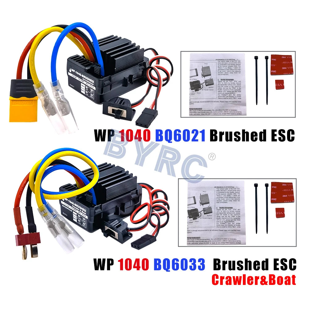 WP 1040 BQ6O21 Brushed ESC Aa MeecotT