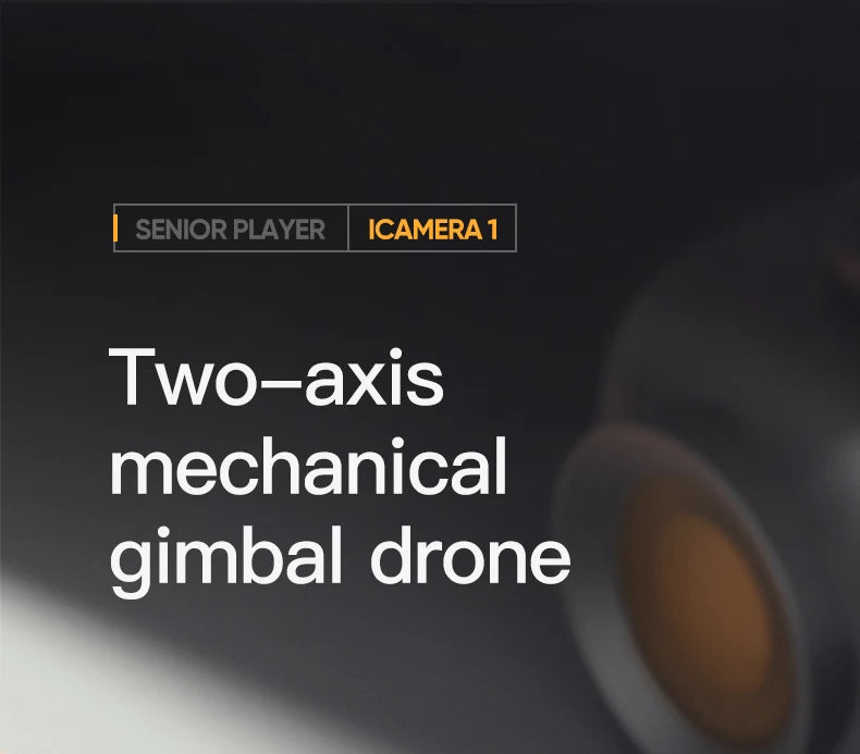 2023 New GPS Drone, SENIOR PLAYER ICAMERA 1 Two-axis