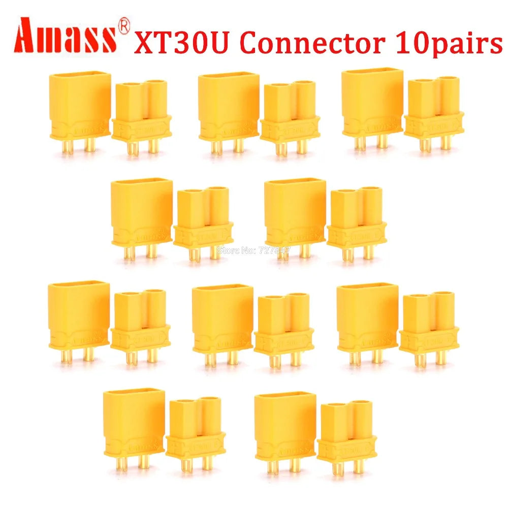 FPV Drone Connector, Au1ass' XT3OU Connector 1Opairs Si