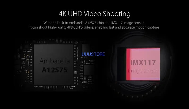 Hawkeye Firefly 8S Action Camera - 4K 170/90 Degree Super-View Bluetooth FPV Sport Action Cam FPV HD WiFi Camera For RC Racing Drone 9 Hawkeye Firefly 8S Action Camera, 4K UHD Video Shooting With the built-in Ambarella 412575 chip