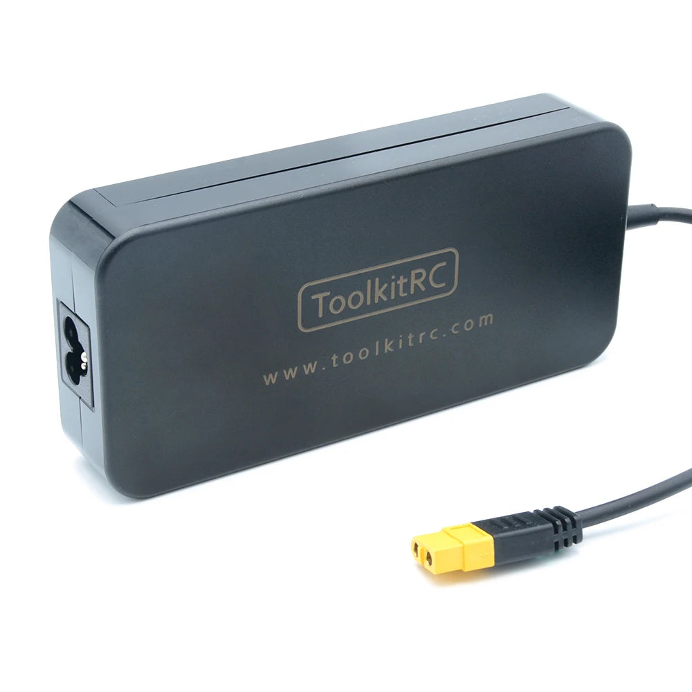 ToolKitRC ADP180 - 180W 2.34A Power Supply with XT60 Output Adapter for RC iSDT GTPower HotRC SkyRC Drone Battery Chargers 8 ToolKitRC ADP180 - 180W 2.34A Power Supply, ADP-180MB Input AC 100-240v 50-60hz 2.34A