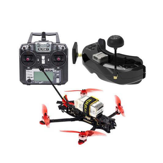 TCMMRC Night Phoenix - 4Inch  Long Range RC Kit  UAV Caddx Nebula Nano V2 HD VTX GPS FPV Racing Drone Quadcopter Radio control toys