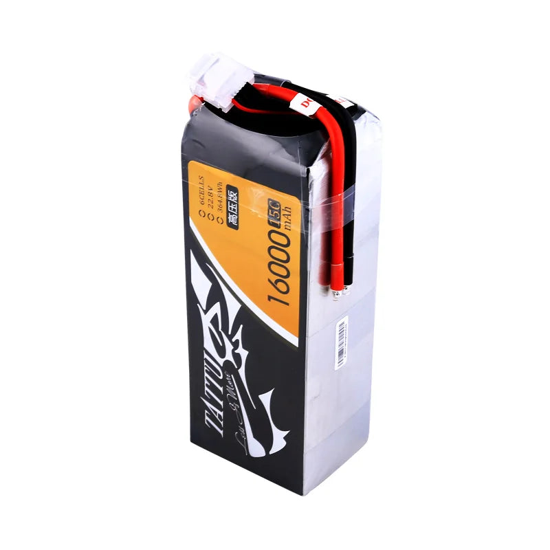 TATTU 16000mAh 22.8V 6S LiPO 15C pour gros Drone Multirotor FPV Hexacopter Octocopter Agriculture Drone Battery 14 RC Parts & Accs : Batteries - LiPo Origin