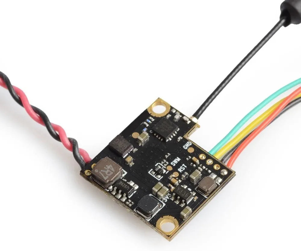 AKK NANo3/X5 VTX - 5.8GHZ 40CH 25/50/100/200mW Switchable Micro FPV Transmitter/IPEX antenna/regular cable 8 AKK NANo3/X5 VTX, this VTX can be mounted on top of your mini FC/PDB stack .