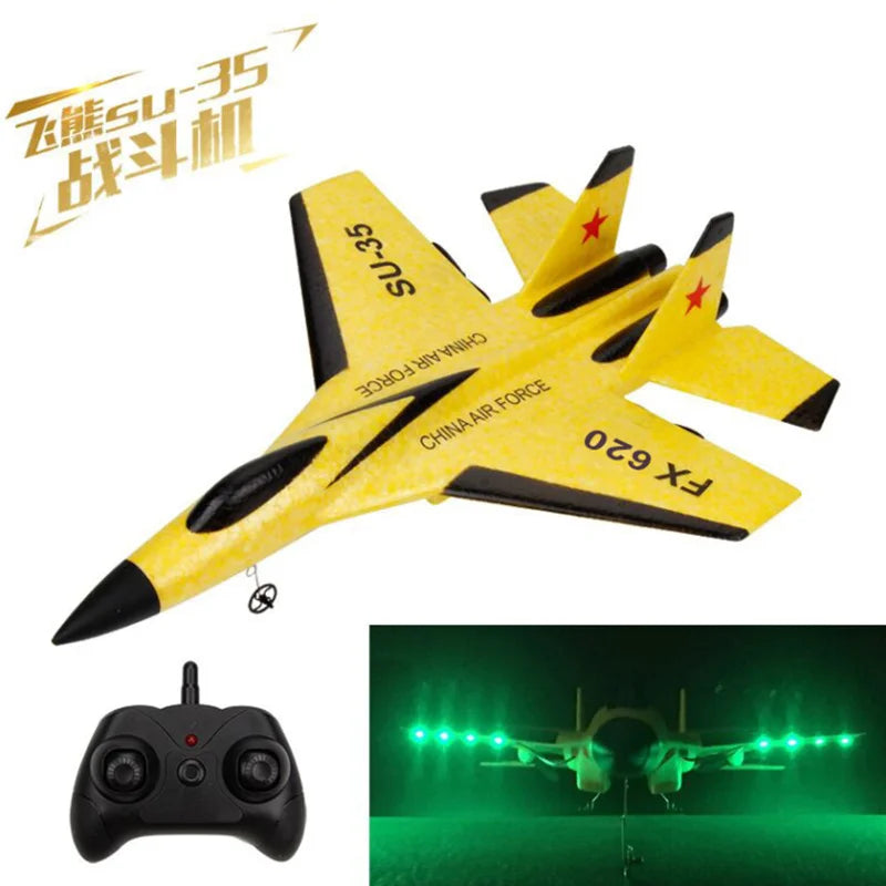 FX-620 SU-35 RC Remote Control Airplane, included: 1 * Remote control aircraft 1 * A pair of propellers 1 * Foam