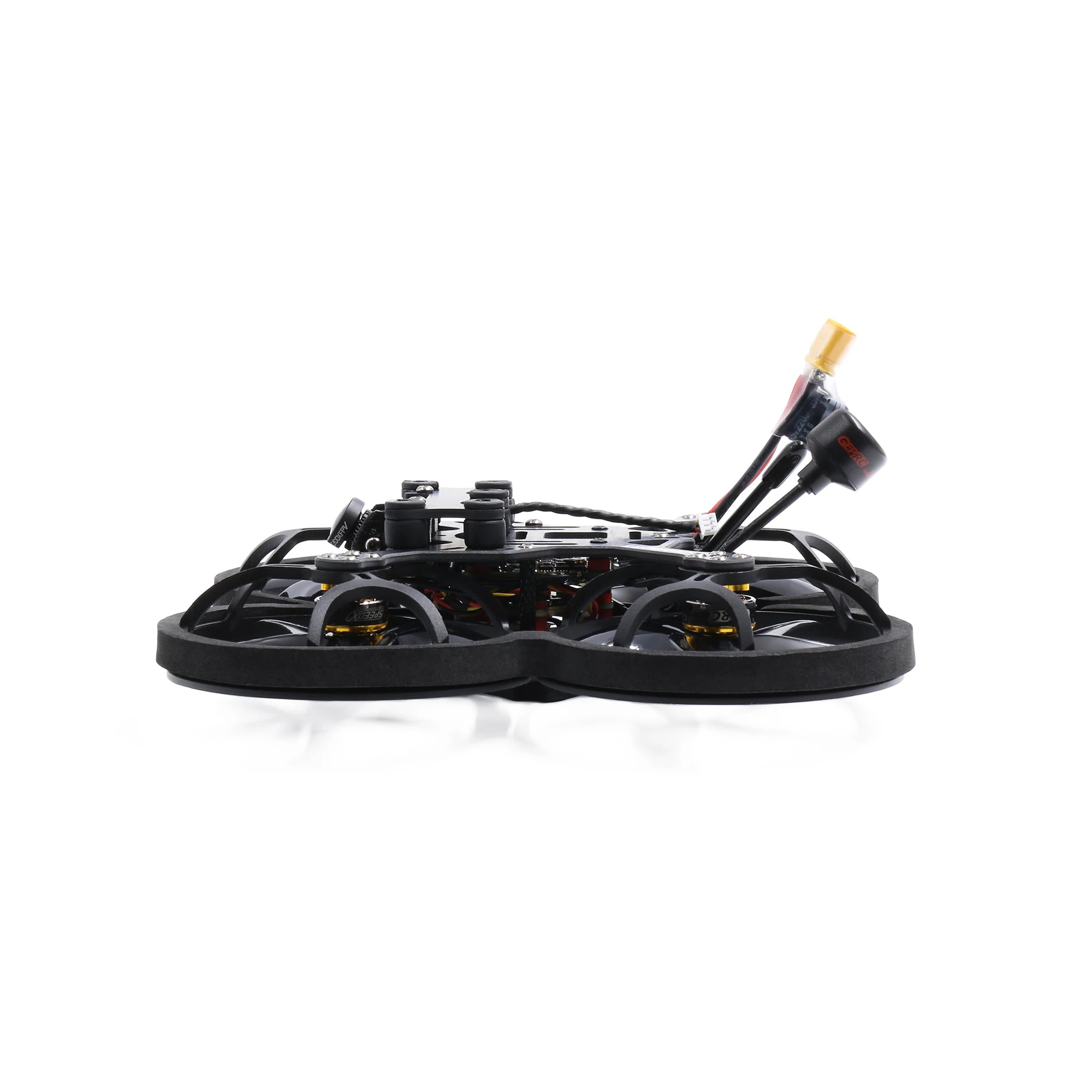 GEPRC CineLog25 Analog CineWhoop Drone - Caddx EOS2/Runcam Nano2 Camera GEP-20A-F4 FC GR1404 4500kv For RC FPV Quadcopter Drone 13 GEPRC CineLog25 Analog CineWhoop Drone, CineLog25's flight time is around 5.5 minutes (it depends on the flying habits