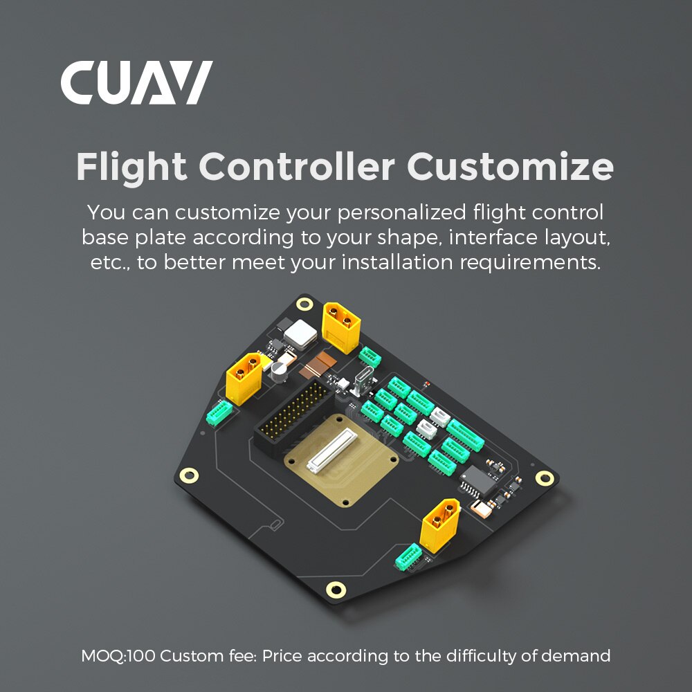 CUAV Open Source Aircraft Flight Controller Baseboard Module Integrati ...