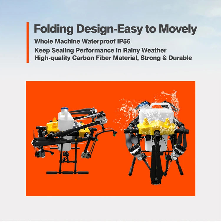 TYI 3W TYI6-30C 30L Agriculture Spray Drone - 17l 30l drone sprayer for Agriculture plant,Brushless motor agriculture drones Power redundancy +30% factory price spray drone 10 TYI 3W TYI6-30C 30L Agriculture Spray Drone, Folding Design-Easy to Movely Whole Machine Waterproof IP56 Keep Seal