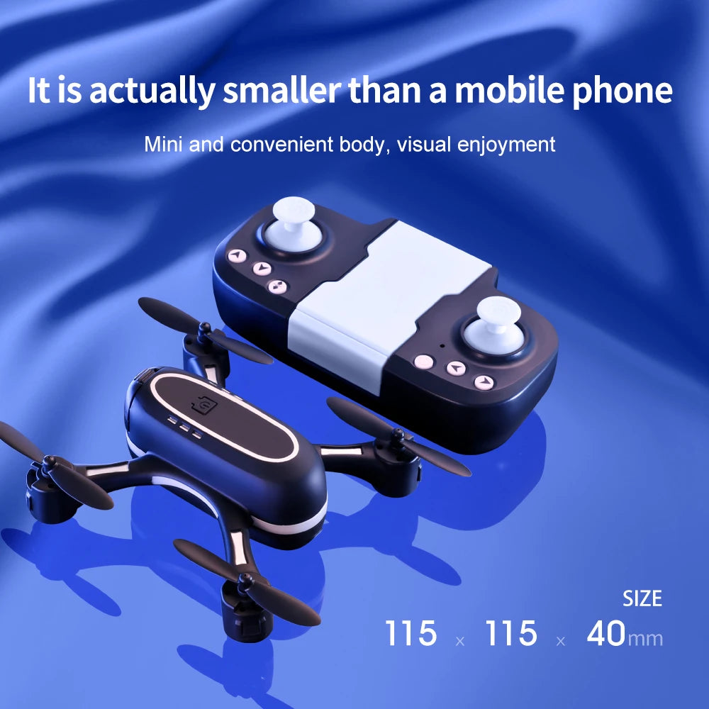 it is actually smaller than a mobile phone mini and convenient body 
