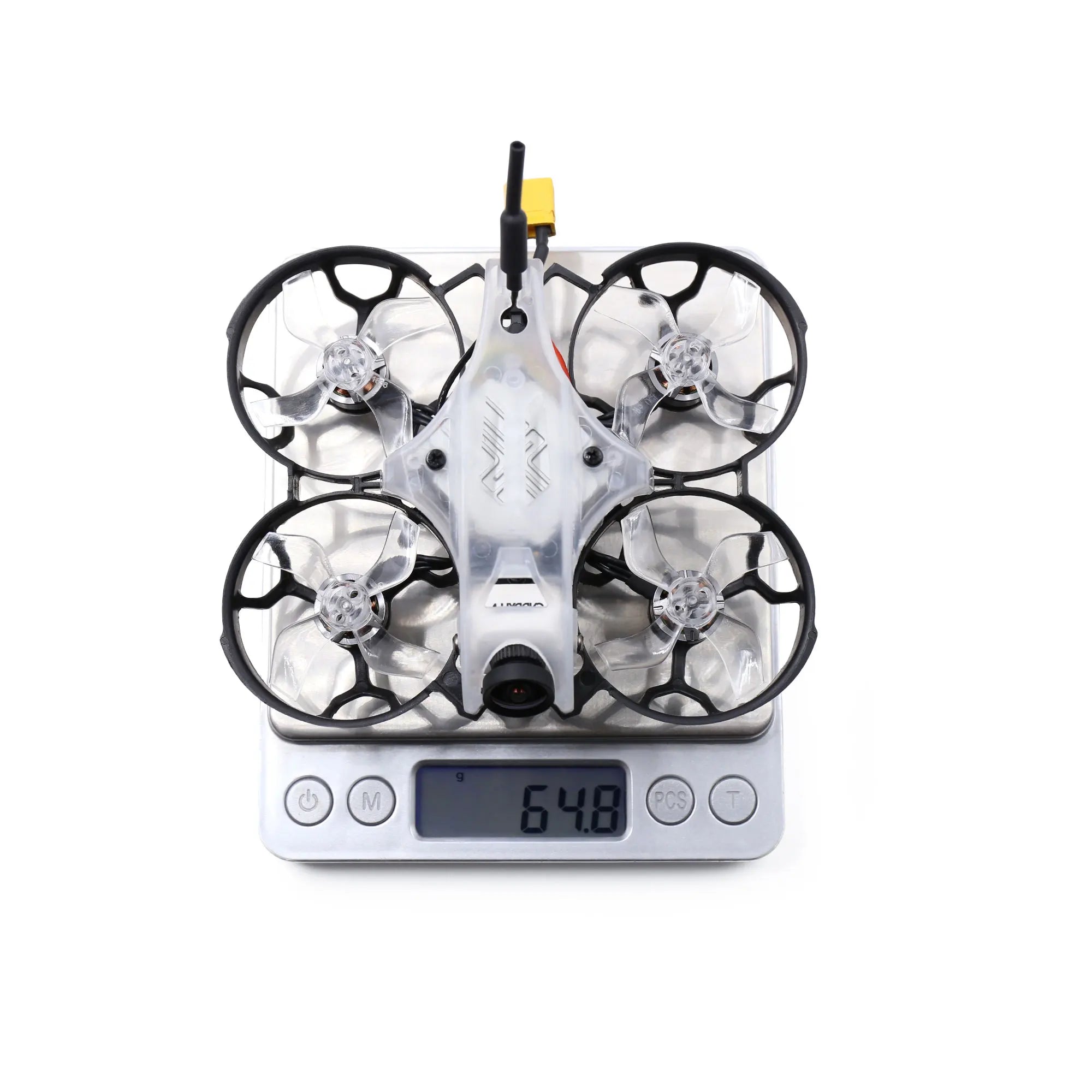 GEPRC Thinking P16 FPV Drone, weighs only 64g w/o battery and receiver.