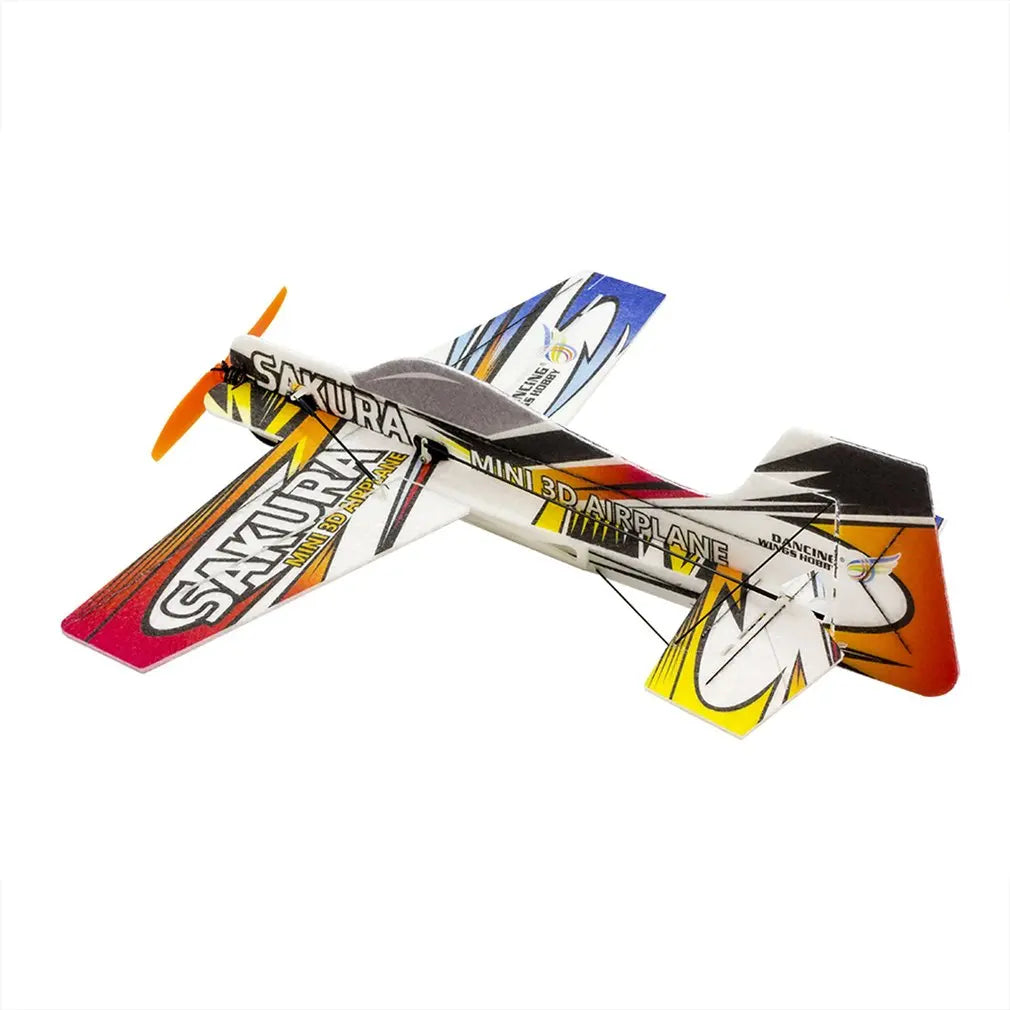 Sakura RC EPP Indoor 3D F3P Airplane, EPP construction embedded in carbon rods to ensure resistance .