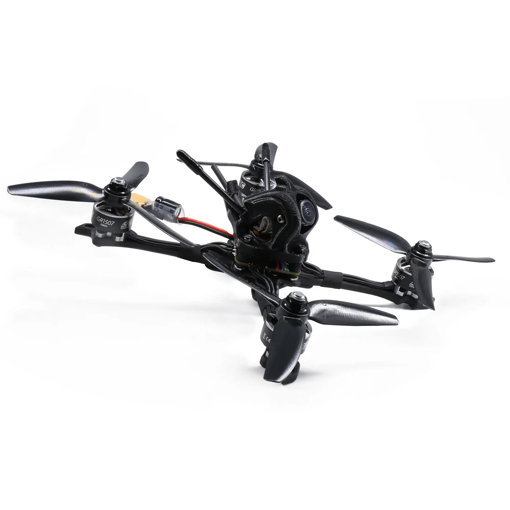 GEPRC Dolphin ToothPick FPV Drone, the flight controller has a silicone grommet included . the adjusted PID has 