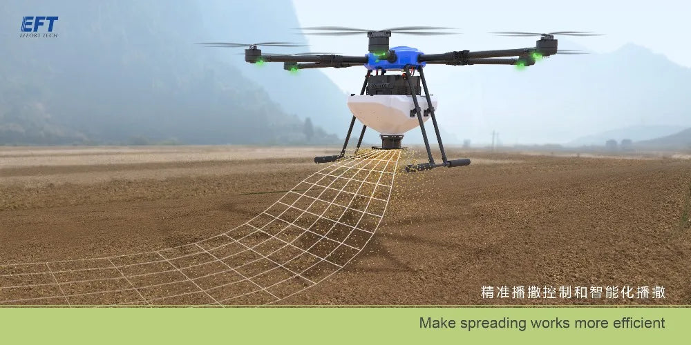 22L Water tank for EFT E410 E610 E616, 22kg Heavy Duty Agricultural Spray Drone