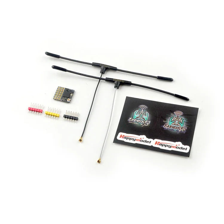 HappyModel ExpressLRS ELRS 2.4G RX SX1280 Nano Long Range Receiver PP EP1 EP2 RX EP1 TCXO/EP2 TCXO 10X10mm for RC Airplane 33 Epesips Kappumodel Kappu