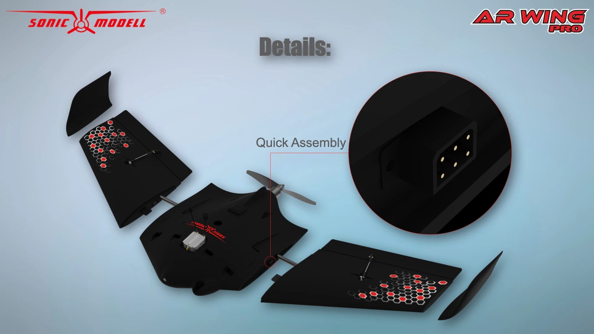 somic MODELL ARWING PRO Details: Quick Assembly "1h1bo