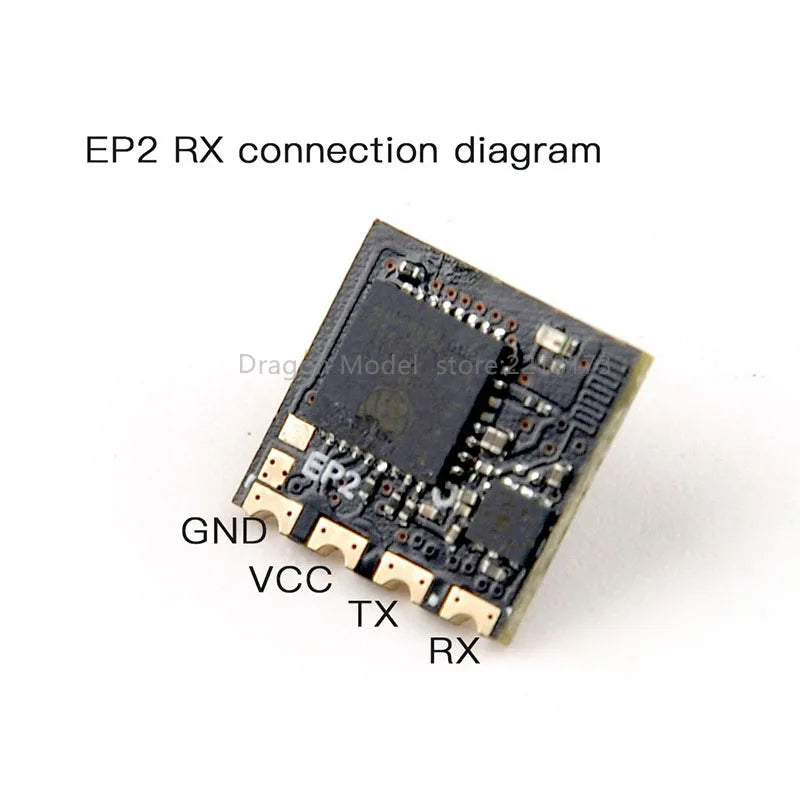 HappyModel ExpressLRS ELRS 2.4G RX SX1280 Nano Long Range Receiver PP EP1 EP2 RX EP1 TCXO/EP2 TCXO 10X10mm for RC Airplane 22 HappyModel ExpressLRS ELRS