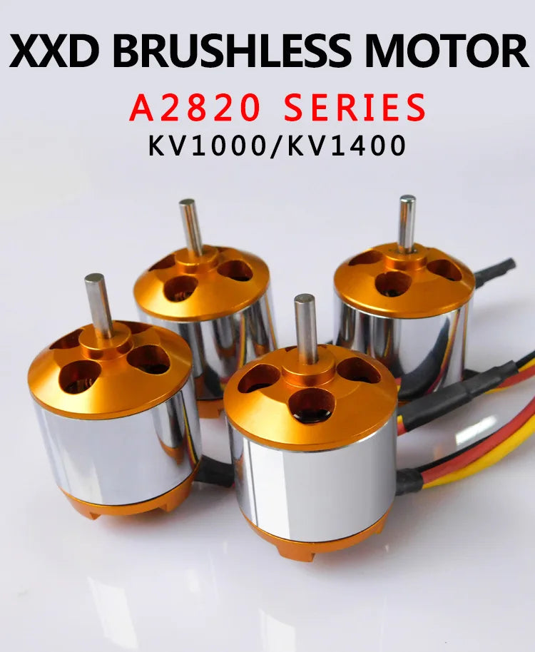 New XXD A2820 1000KV 1400KV Outrunner Brushless Motor For RC Airplane Aircraft Plane Quadrocopter Multi-copter 5 XXD BRUSHLESS MOTOR A2820 SERIES KV