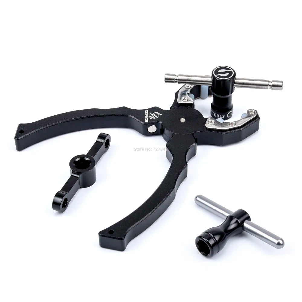 the new version can be used for the removal of motors and props . it can