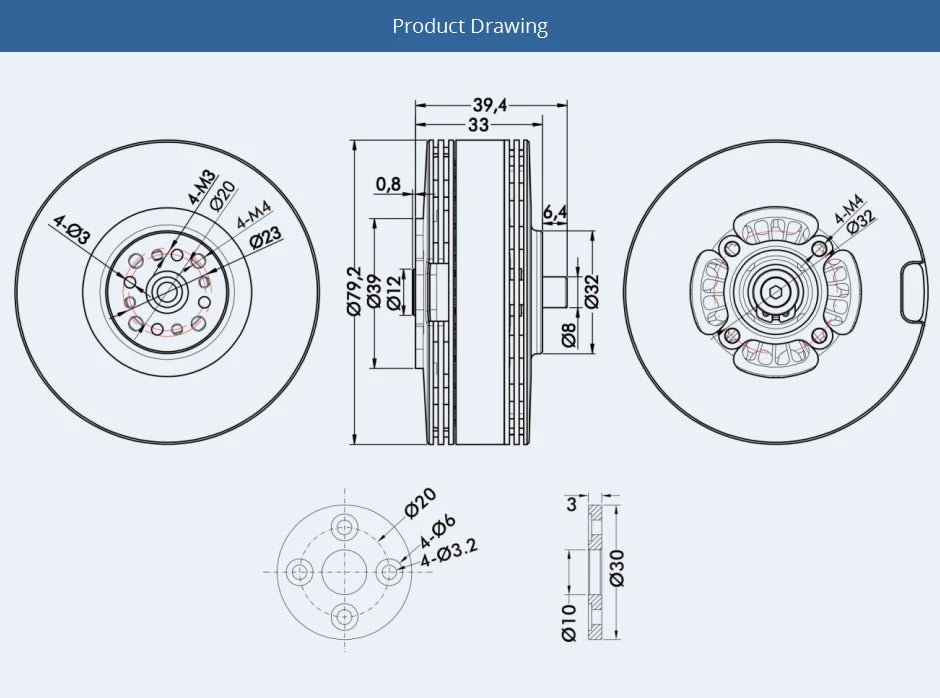 2Pcs/Set T-motor MN701-S KV135 KV280 Brushless Motor IP55 9.4KG+ Thrust For Multirotor Quadcopter UAV Aircraft RC Drone 16 2Pcs/Set T-motor, T-motor MN701-S KV135 KV280 Brushless Motor