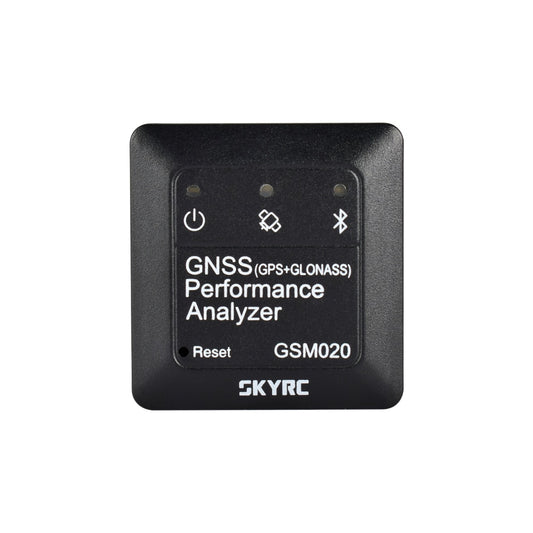 Analizador de rendimiento SKYRC GSM020 GNSS - Medidor de velocidad GPS de aplicación compatible con Bluetooth de potencia para RC Car Helicóptero FPV Drone SK-500023