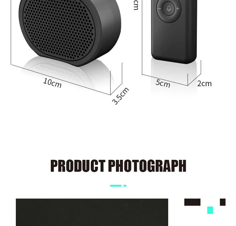 Drone Speaker Megaphone, 3 2cm 2' PRODUCT PHOTOGRAPH 10cm Sc