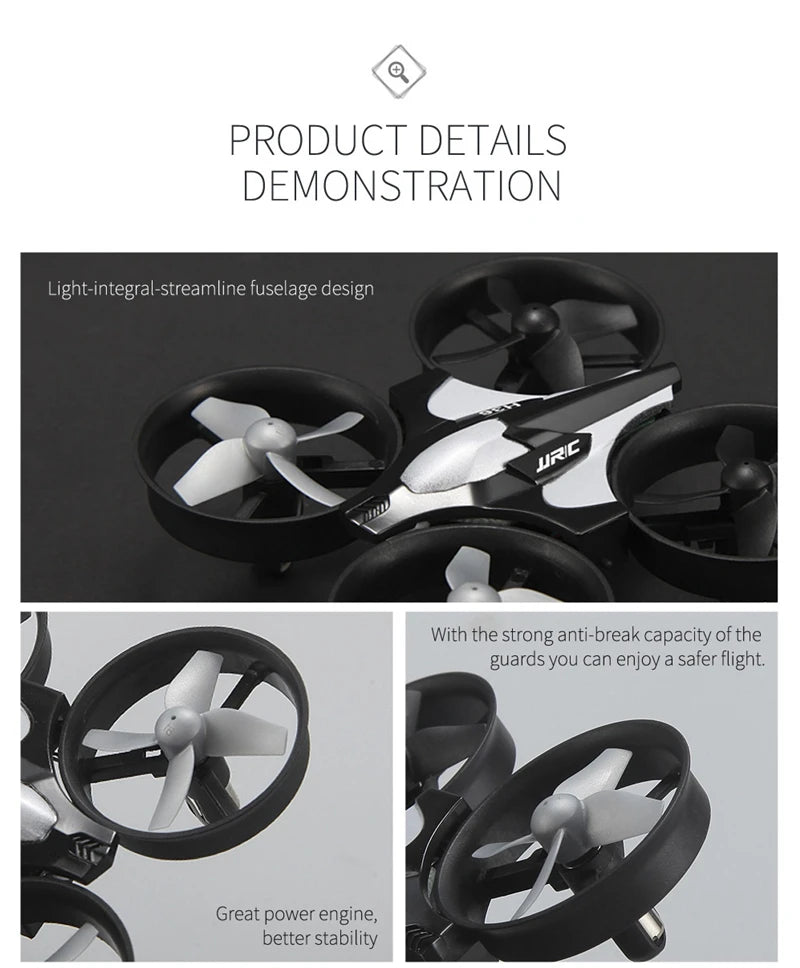 JJRC H36 RC Mini Drone, the strong anti-break capacity of the you can enjoy a safer