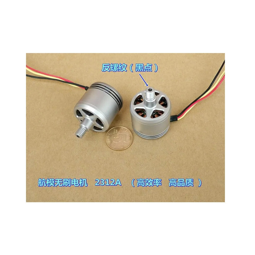 4PCS DJI (Original) Phantom Brushless Motor - 2312 2312A 2312S Brushless Motor For Multi-axis Aircraft DIY 800KV 960KV CW/CCW 16 4PCS DJI (Original) Phantom Brushless Motor, niez:riewh 2312A 7302 Sa6 )