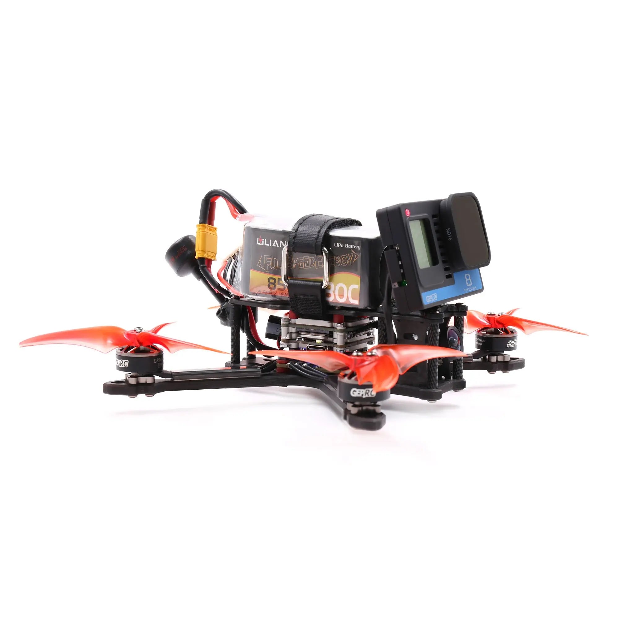 GEPRC SMART 35 FPV Drone, GEP-ST35 Wheelbase: 155mm Top plate thickness: 2.0mm Bottom plate
