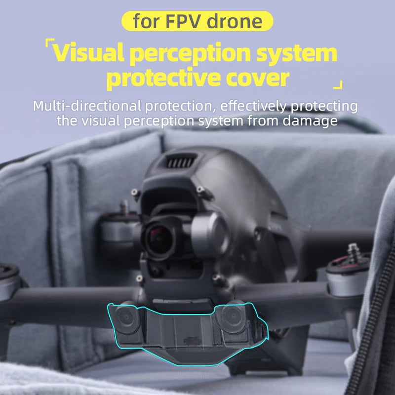 FPV drone 'Visual perception system protective cover Multi-directional protection; effectively
