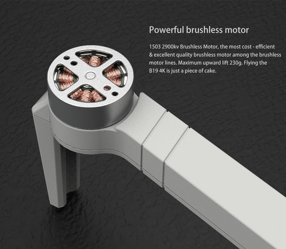 MJX B19 Drone, motor 1503 2900kv Brushless motor; the most cost - efficient &