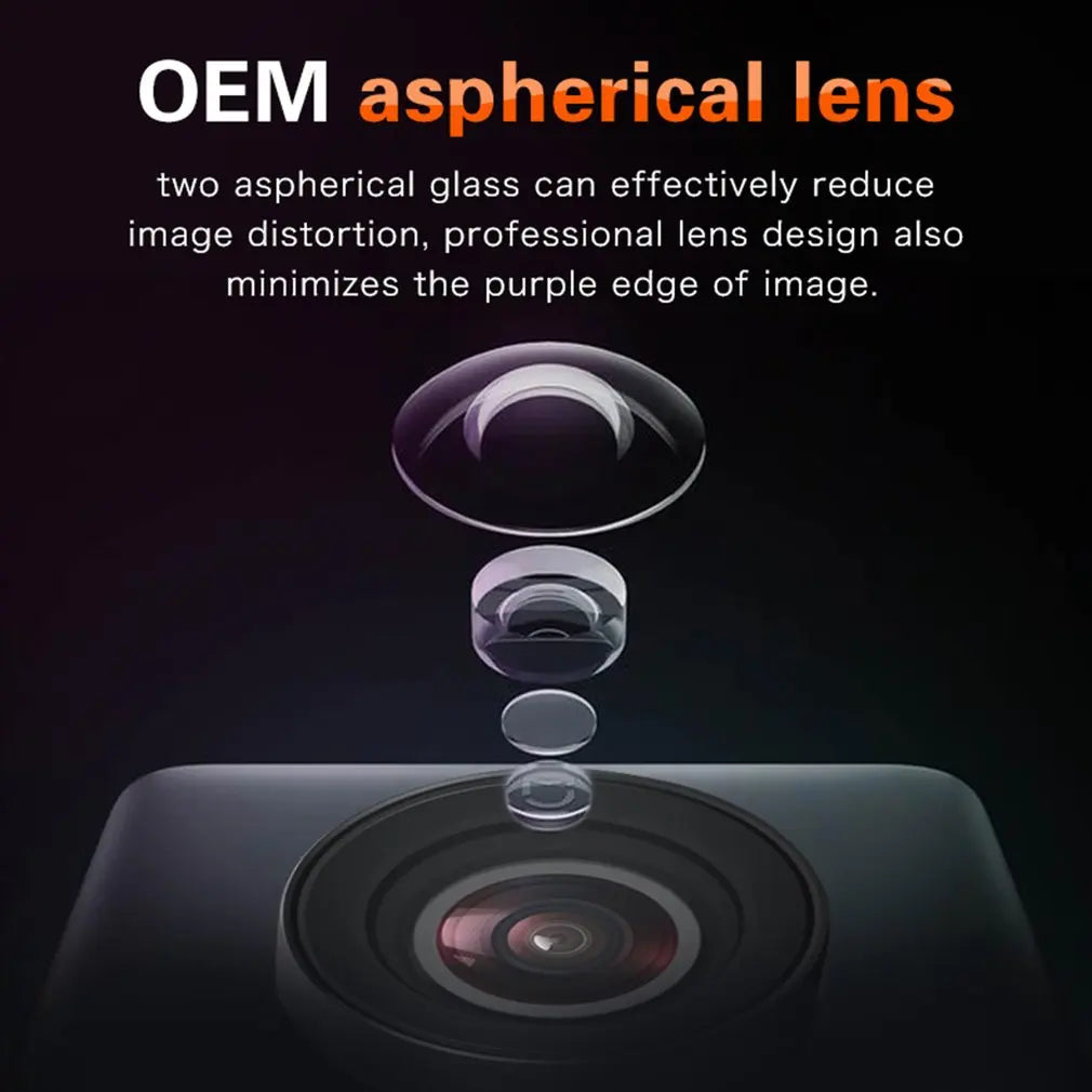 Hawkeye Firefly X / XS Action Camera - With Touchscreen 4K 90/170 Degree Bluetooth 7X Zoom FPV Sport Action Cam 19 Hawkeye Firefly X / XS Action Camera, OEM aspherical lens can effectively reduce image distortion . professional lens design also minimizes