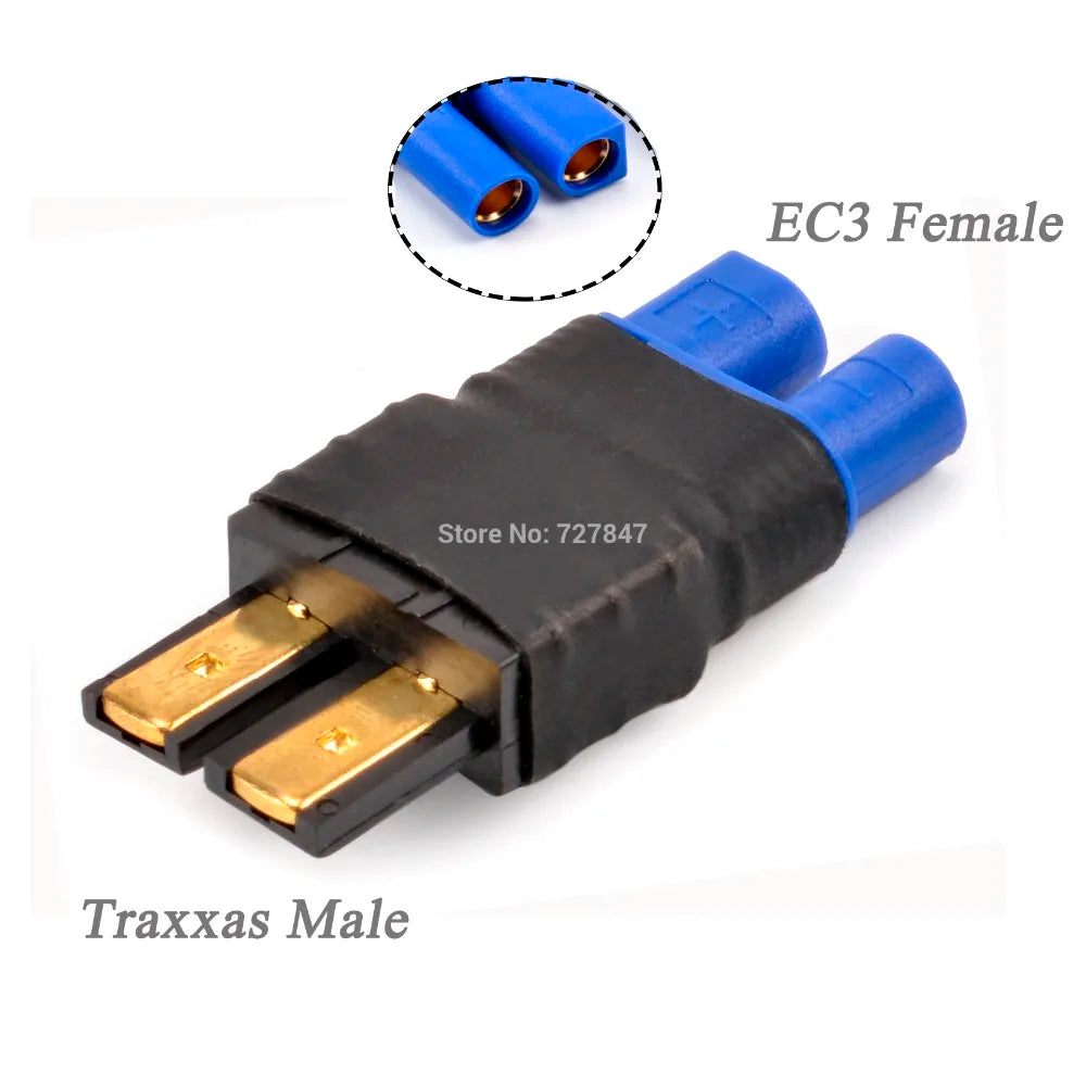 Drone Battery Connector, Traxxas Male Store No: 727847 EC3